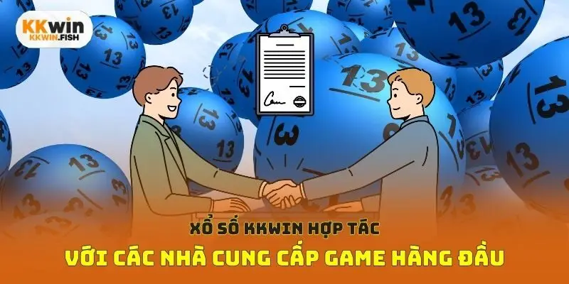 Xổ số Kkwin hợp tác với các nhà cung cấp game hàng đầu